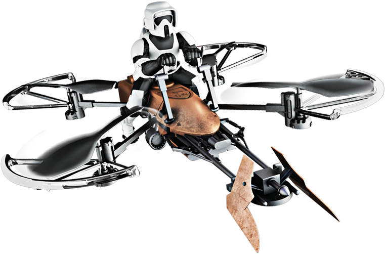 air hogs star wars speeder bike
